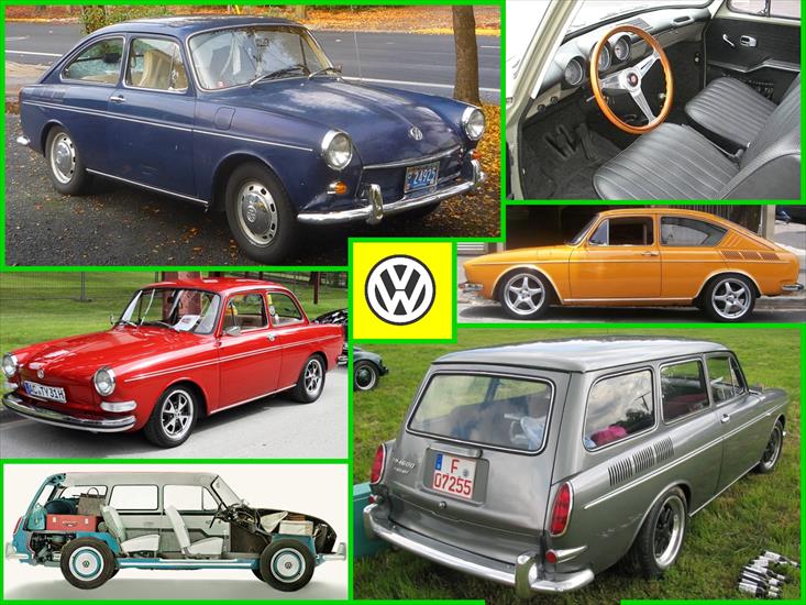 Kultowe auta XX w zdjęcia I opisy - VW 1600 1961.jpg