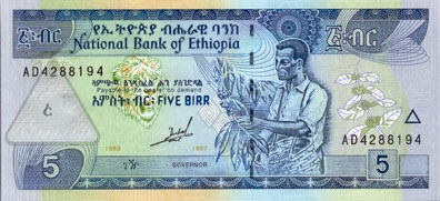 Banknoty Etiopia - EthiopiaP47-5Birr-1997_f-donated.jpg