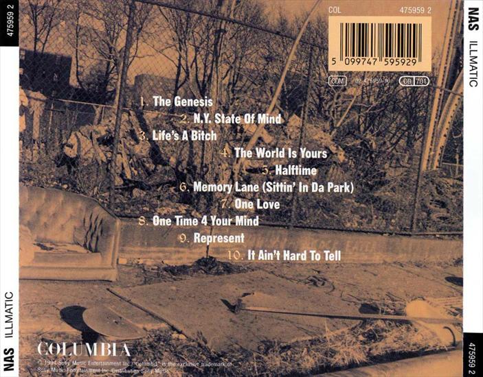 Nas - Illmatic  1994 - Nas_-_Illmatic-back.jpg
