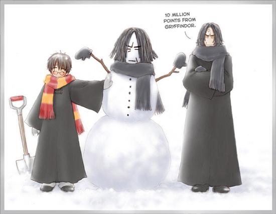 Severus Snape - snarry-bałwan.jpeg