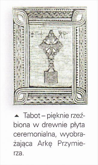 Etiopia starożytna, obrazy - IMG_0016. Tabot - drewnina płyta z rzeżbą Arki Przymierza.jpg