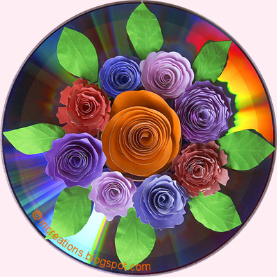 Dzień Matki - kwiaty na płycie CD.jpg