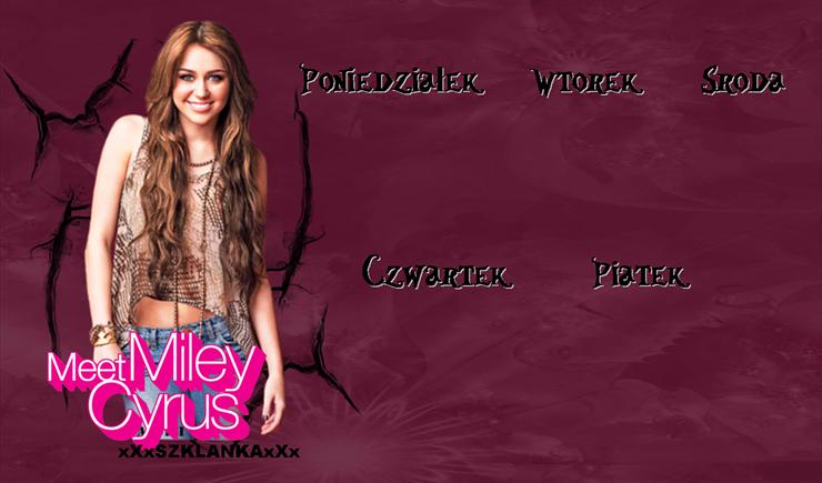 Miley Cyrus - Meet Miley Cyrus Plan Lekcji by xXxSZKLANKAxXx.png