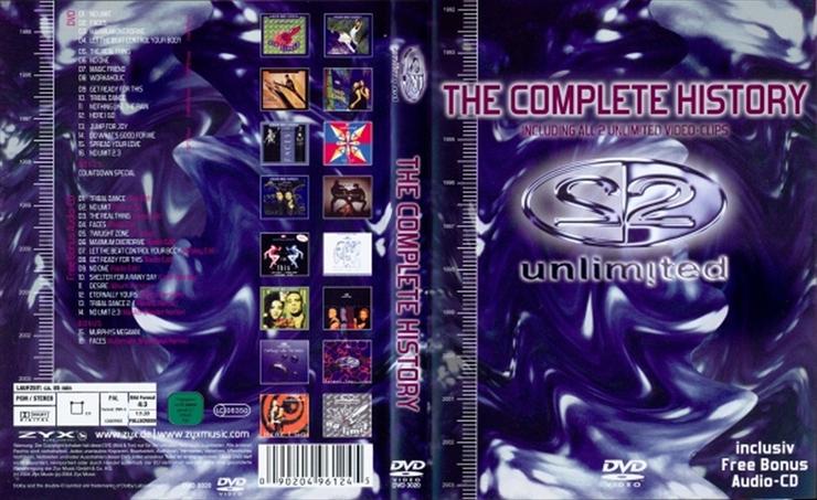 OKŁADKI DVD -MUZYKA - 2 Unlimited - The complete history.jpg