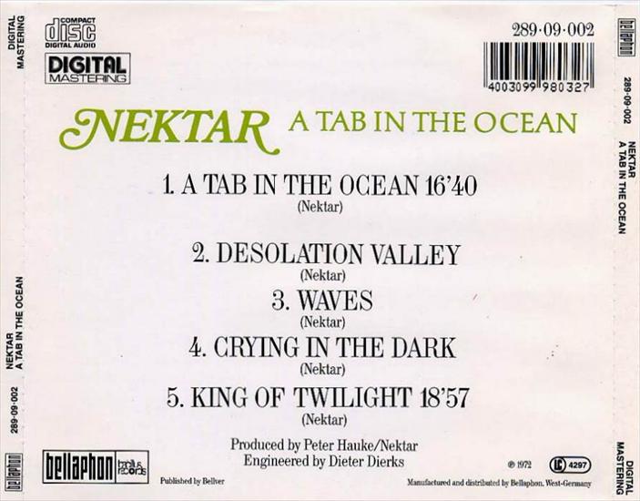 1972 - A Tab in the Ocean - Nektar - A Tab In The Ocean - Back.jpg