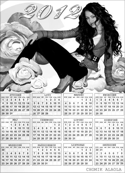 Kalendarz 2012 - KALENDARZ 2012 MILEY CYRUS1.jpg