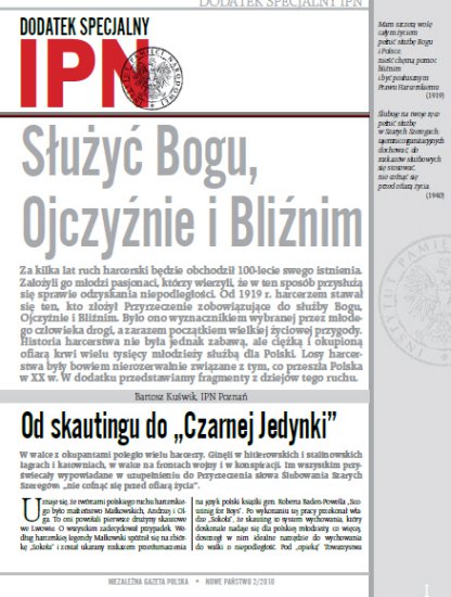 IPN - biuletyny -... - IPN_-_Dodatek_historyczny._Specjalny_-_Służyć_Bogu,Ojczyżnie_i_Bliźnim_2.2010.jpg