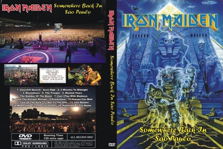 OKŁADKI DVD -MUZYKA - Iron Maiden - Somewhere back in Sao Paulo.jpg