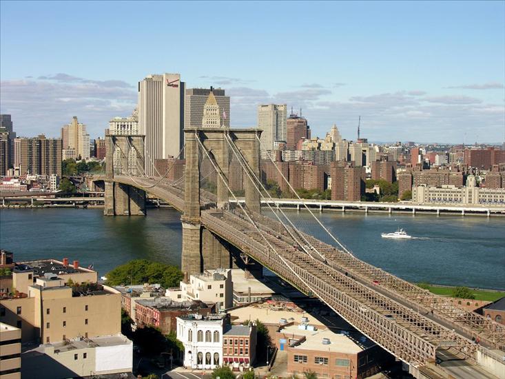TAPETY ZNANE MIEJSCA ŚWIATA - Brooklyn Bridge - New York 1.jpg