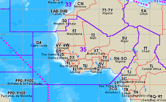 CQ zone maps - zone35.gif