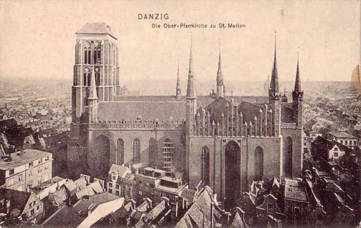 _870r. do 1899r. Starodawny Gdańsk - 1850 - Gdańsk Kościół Mariacki.jpg