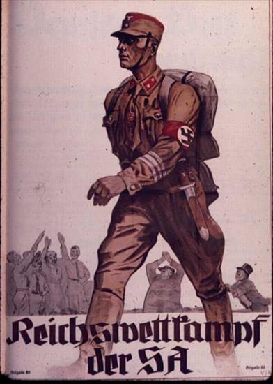 wojna w plakacie - WW2.Hitler.Nazi Poster - 1930s Poster National S.A. Competi.jpg