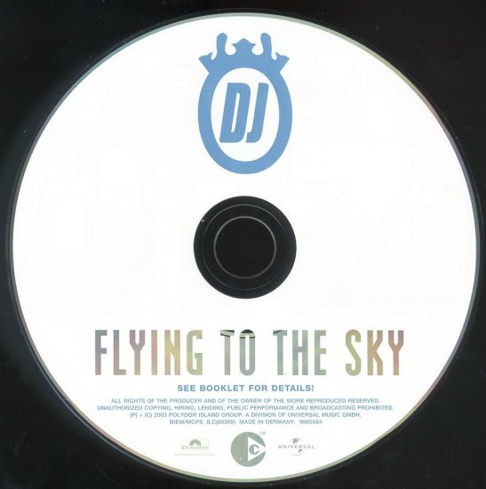 2003 - D.J. tzi - Flying To The Sky - DJ tzi - Flying to the Sky - CD.jpg