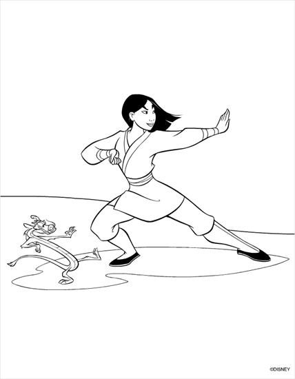 Mulan - coloring_07.gif