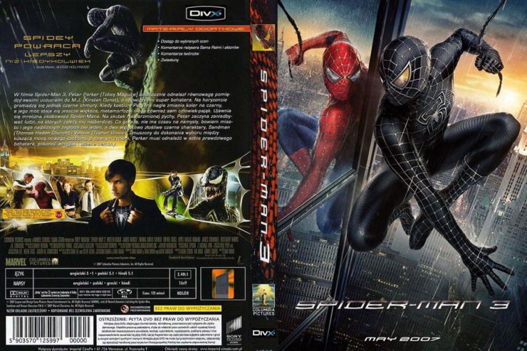  Okładki DVD  - Spider-Man 3 ver3 DVD PL.jpg