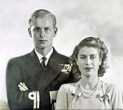 Wielka Brytania-Królowa Elżbieta 2 i Filip - Zaręczyny.jpg