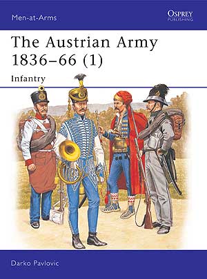 Men-at-Arms English - 329. The Austrian Army 1836-66 2 - okładka.JPG