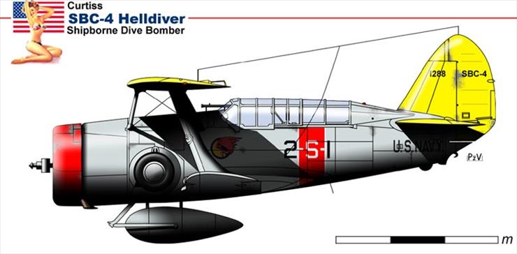 samoloty i kobiety - Curtiss-Wright SBC-4 Helldiver.jpg