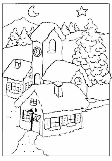 kolorowanki zima - maisons-noel-coloriages_gif.jpg