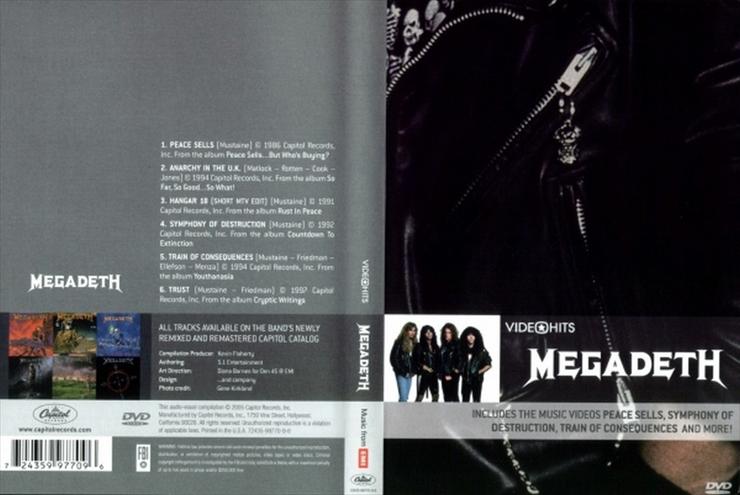 OKŁADKI DVD -MUZYKA - Megadeth - Videohits.jpg