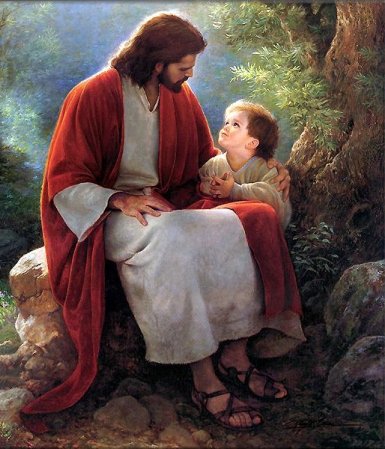 Pan Jezus i dzieci - JEZUS I DZIECKO1.jpg