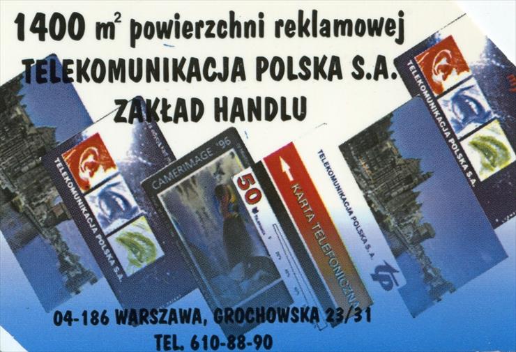 Polskie karty telefoniczne - zapasowe - zestaw 1 szt.426 - 132.   Karty.jpg