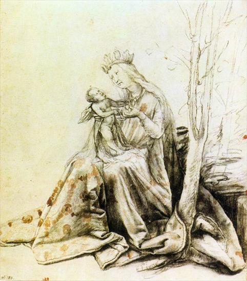 graphics - GRUNEWALD, Matthias -1501-1519- Virgin and Child.jpg