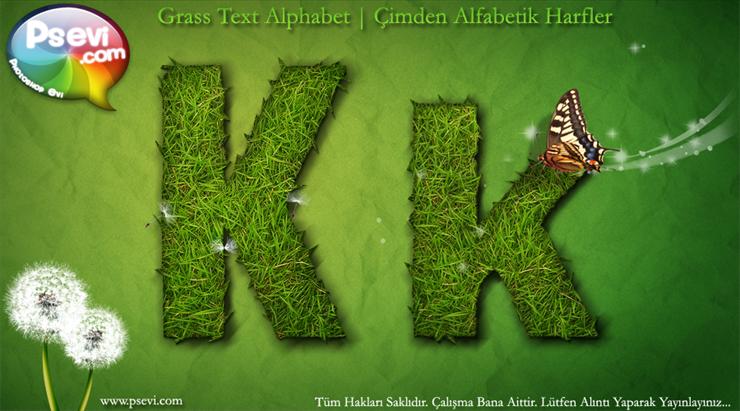 7 - Grass Text Alphabet K.bmp