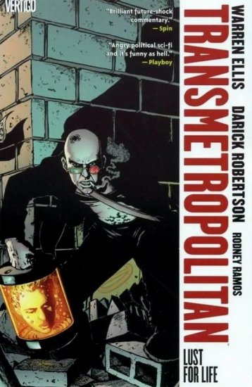 1998-03 - Transmetropolitan - Lust for Life - Transmetropolitan - Lust for Life Vertigo 1.jpg