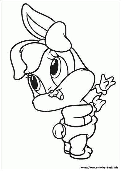 Bugs Bunny I Przyjaciele - Bugs - kolorowanka 102.GIF