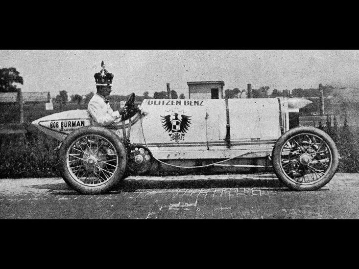Auta Wyścigowe 19... - 1911 indy 500 - bob burman displays 1909 blitzen...nz record car, apr-23-1911, daytona, 141,7 mph 3.jpg