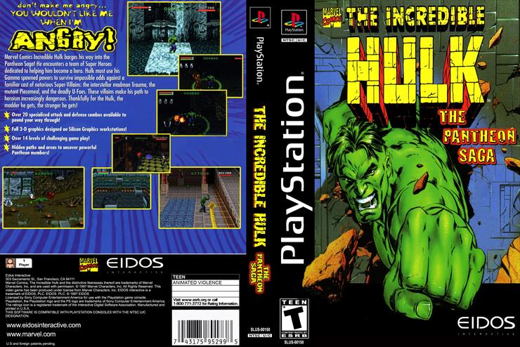 Cover PlayStation Alternate Version - The Incredible Hulk The Pantheon Saga PlayStation - Cover.jpg