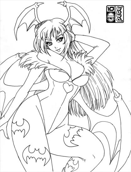 Darkstalker - Vampir Hunter - morrigan_lineart_by_peterete.jpg