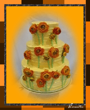 KAWA , DESERY - urodzinowy tort.gif