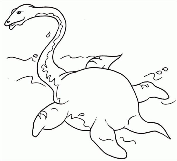 Dinozaury sewulka - Dinozaury - kolorowanka 130.GIF