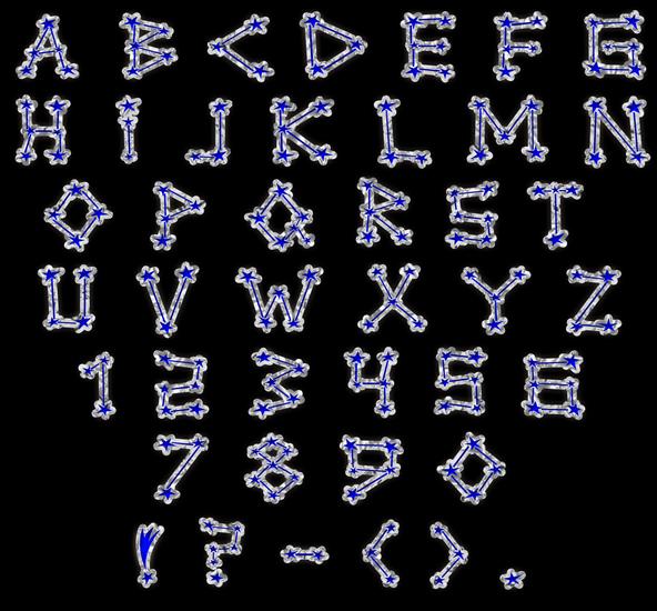 alfabet litery i cyfry - alpha stars.png