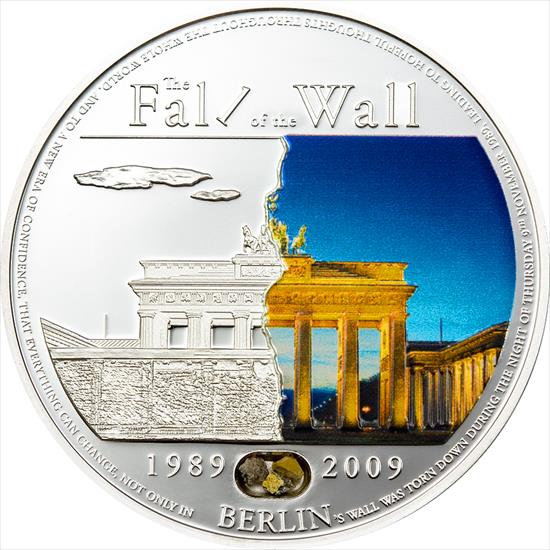Monety Kolekcjonerskie.Unusual world coins - berlinWallBig.jpg