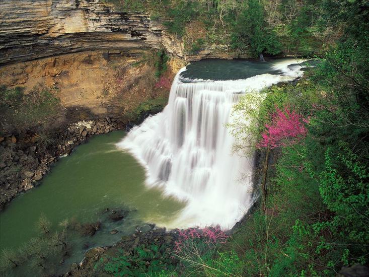 krajobrazy - Burgess Falls in Early Spring, Tennessee.jpg